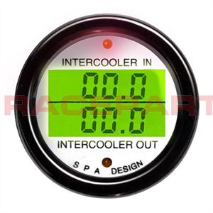 SPA Dual Intercooler In and Out Temperature Gauge (DG224)