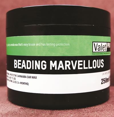 WP20-250ml ValetPRO Beading Marvellous Wax