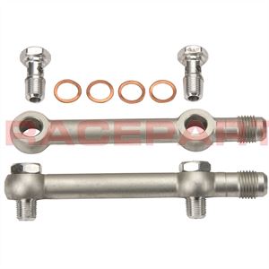 Facet Red/Blue Top Pump Manifold Assembly (-6 JIC)