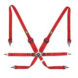HARNESS ONE 2 ENDURANCE PULL DOWN - FIA 8853-2016 RED