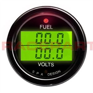 SPA Dual Fuel Level and Volts Gauge (DG218)