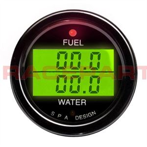 SPA Dual Fuel Pressure & Water Temperature Gauge (DG202)