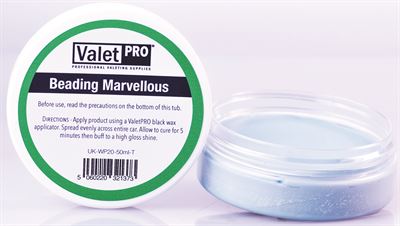 50ml ValetPRO Beading Marvellous Wax