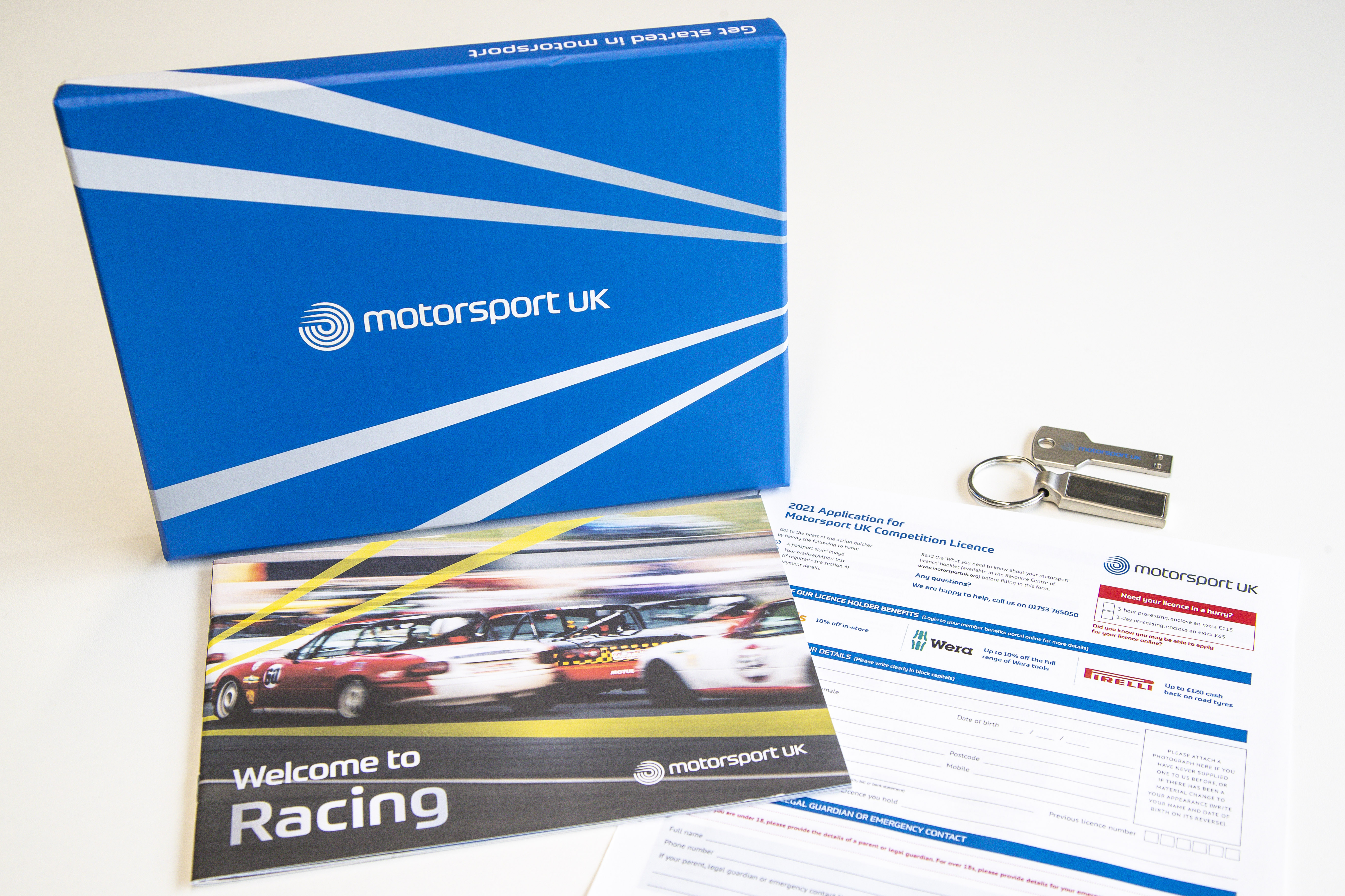 Motorsport UK License Starter Packs Raceparts
