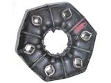 Metalastik heavy duty rubber drive donut couplings