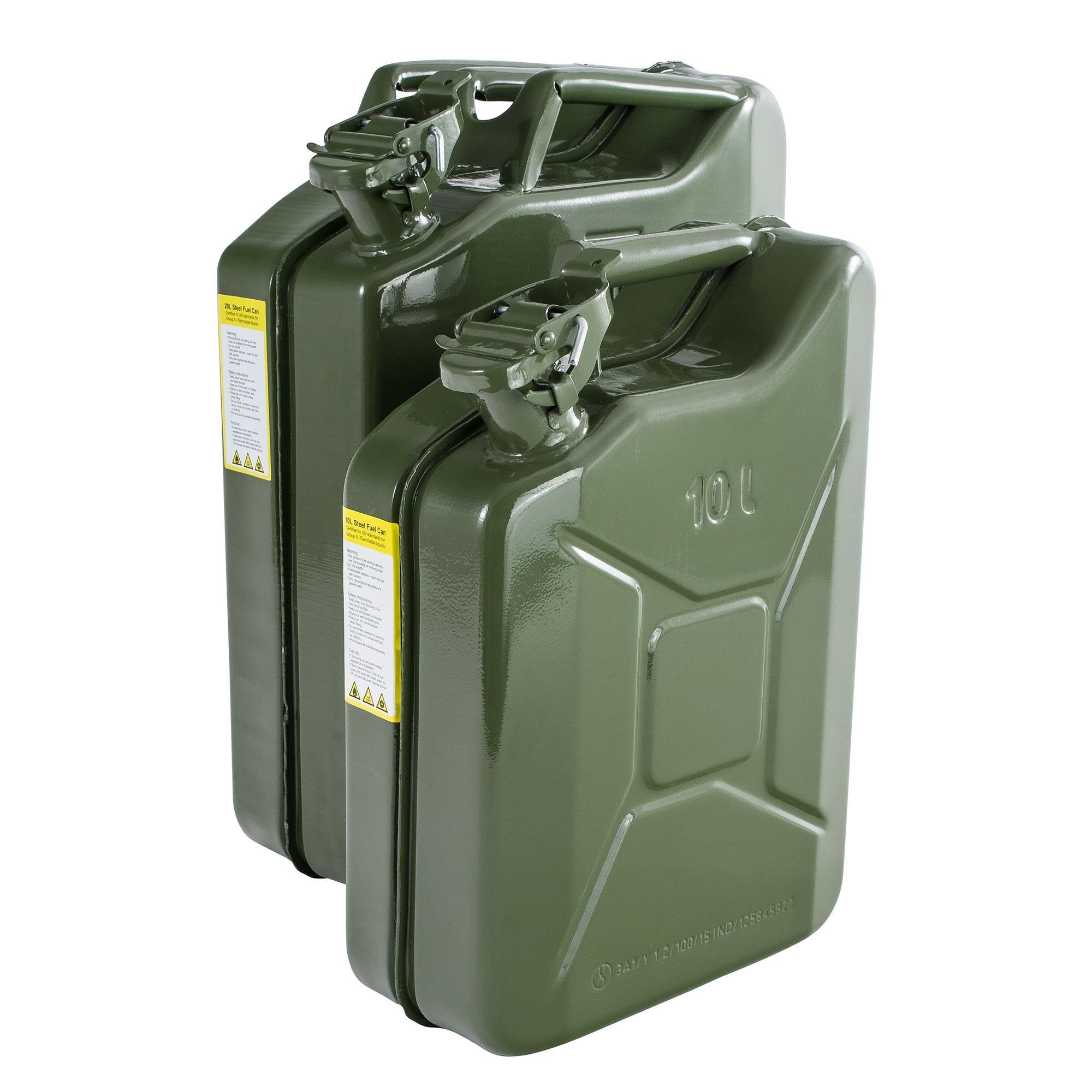10ltr Jerry Can (Green) Raceparts