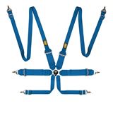 OMP FIRST 3-2" Harness Blue