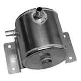 OBP Round Catch Tank with 13mm Inlet & Outlet with Raceparts