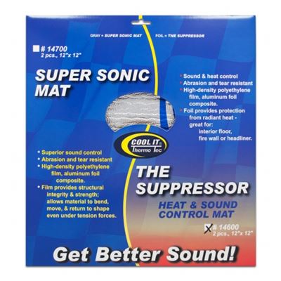 Thermotec suppressor acoustical and heat control mat